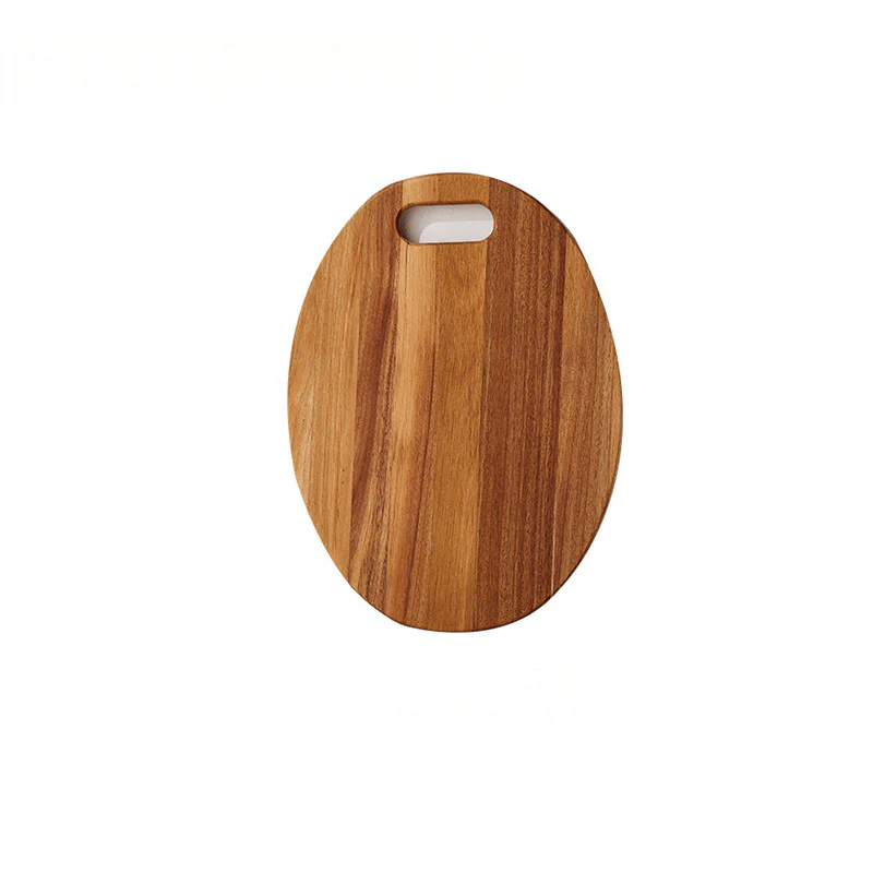 Resin Art - 1 x Acacia Wood Oval Tray with Handle 30cm