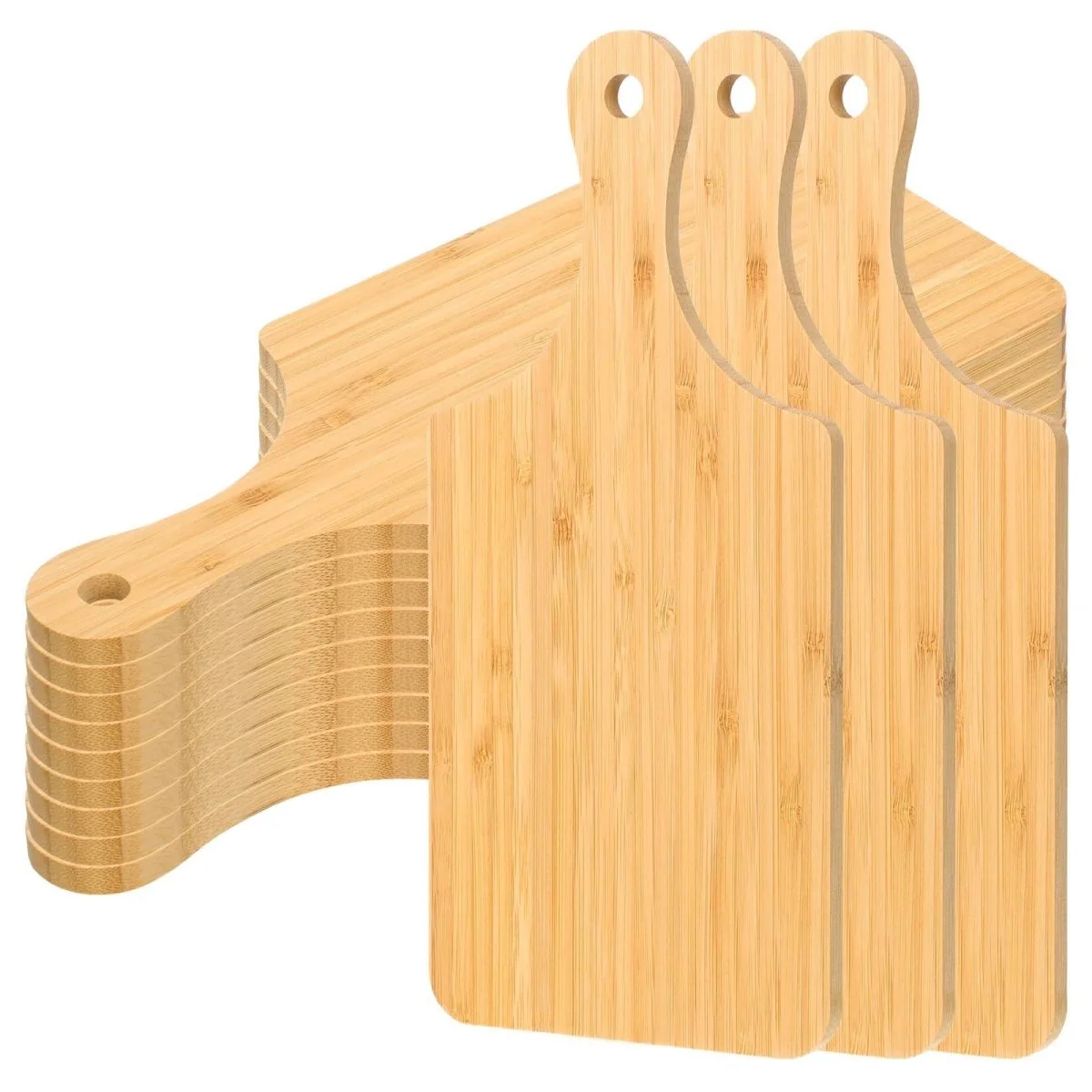 Resin Art - Wooden Plywood Large Rectangle Board with Handle 43cm x 24.1cm x 1.9cm x 1