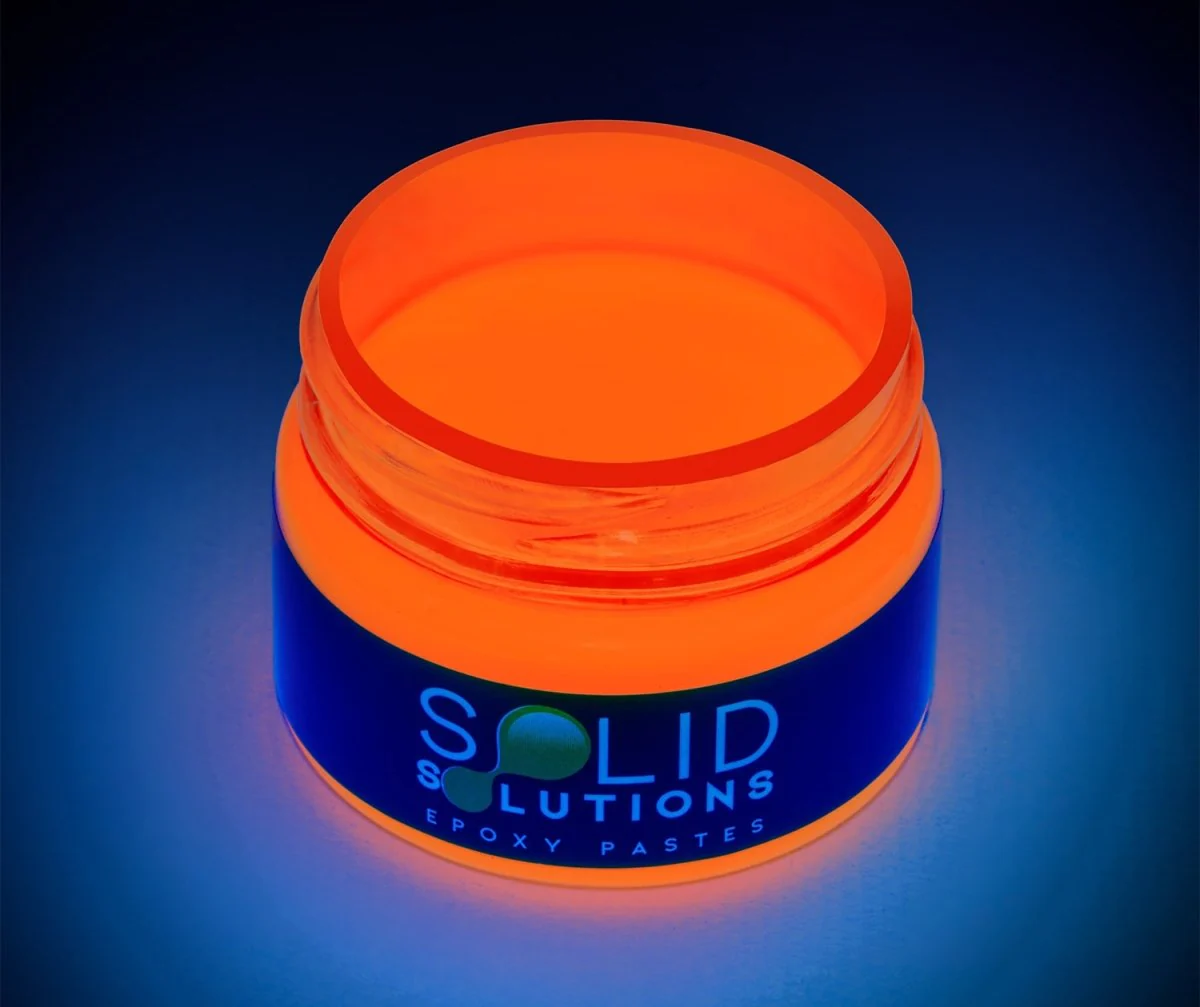Epoxy Resin Pigment Paste | Fluorescent Vivid Orange