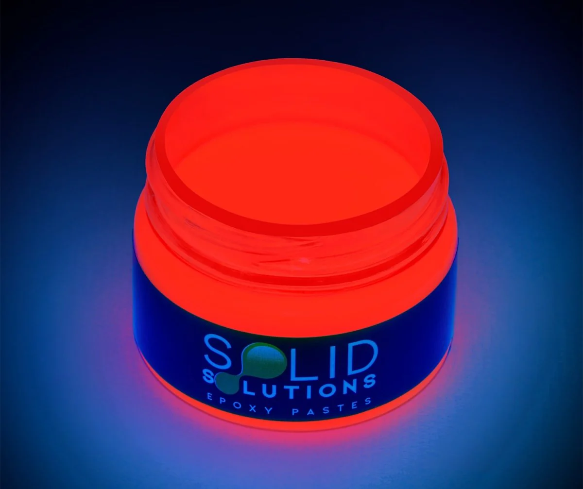 Epoxy Resin Pigment Paste | Fluorescent Dragonfruit Red