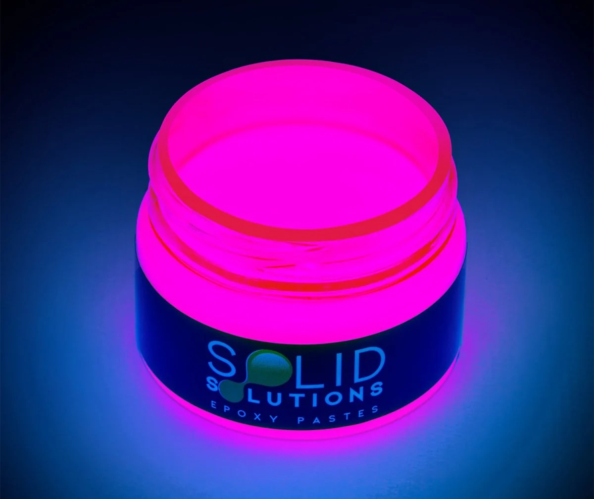 Epoxy Resin Pigment Paste | Fluorescent Deep Magenta